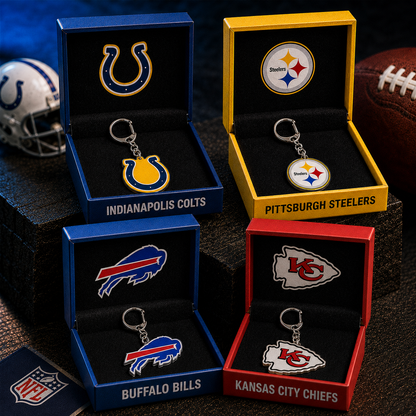 🏈 Designed for all 32 NFL teams — Team Good Luck Energy Keychain 📿🍀