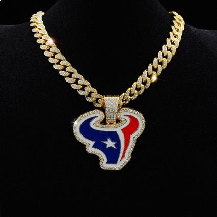 🔥 LAST DAY: Up to 63% OFF – NFL Team Pride Gem Chain Necklace