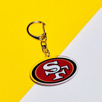 🏈 Designed for all 32 NFL teams — Team Good Luck Energy Keychain 📿🍀