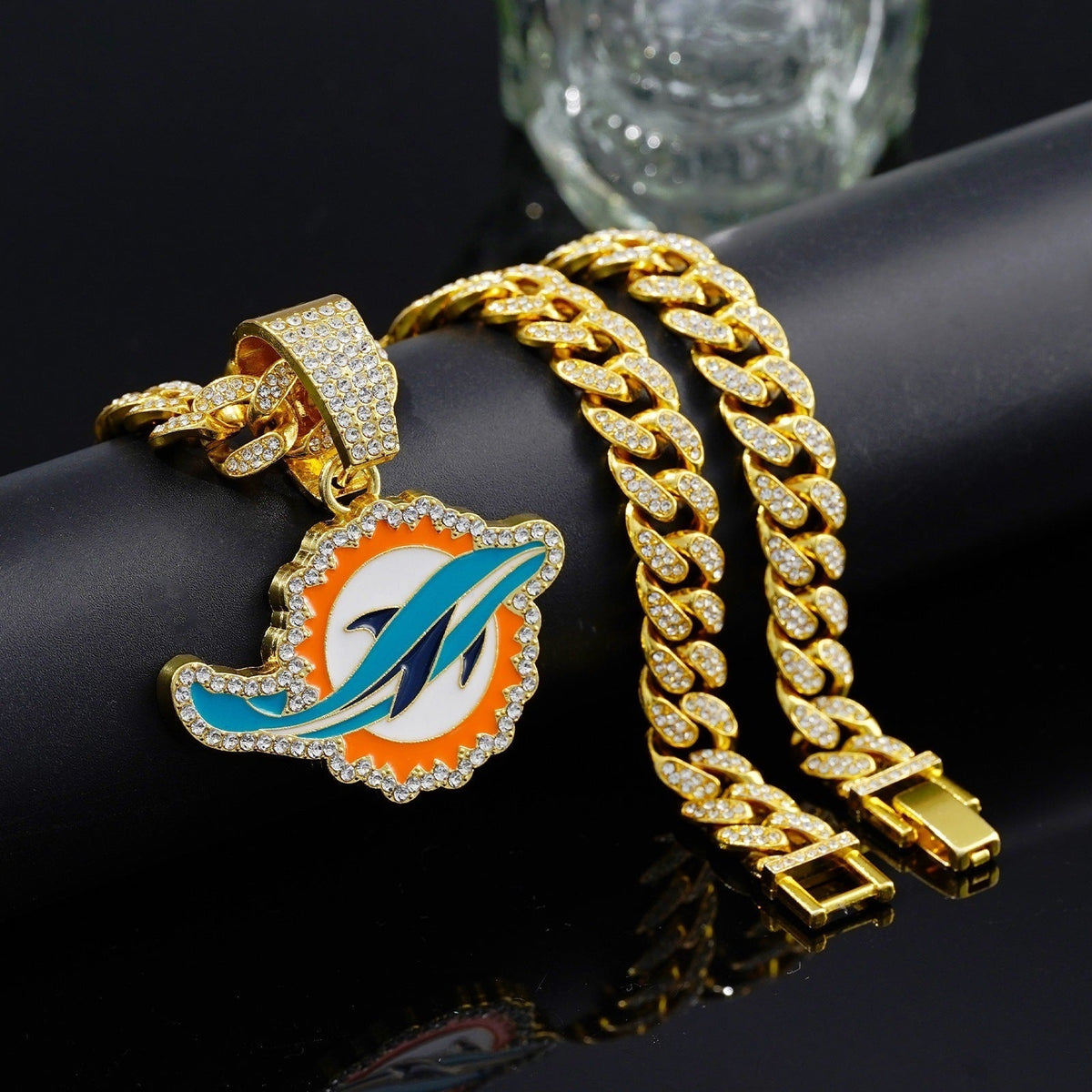 🔥 LAST DAY: Up to 63% OFF – NFL Team Pride Gem Chain Necklace