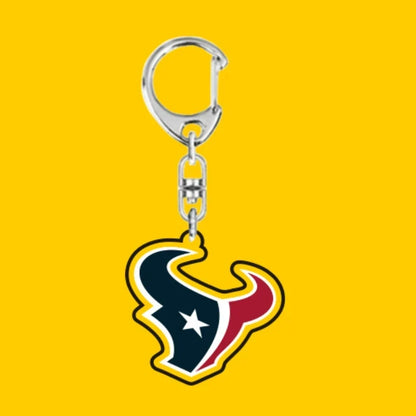 🏈 Designed for all 32 NFL teams — Team Good Luck Energy Keychain 📿🍀