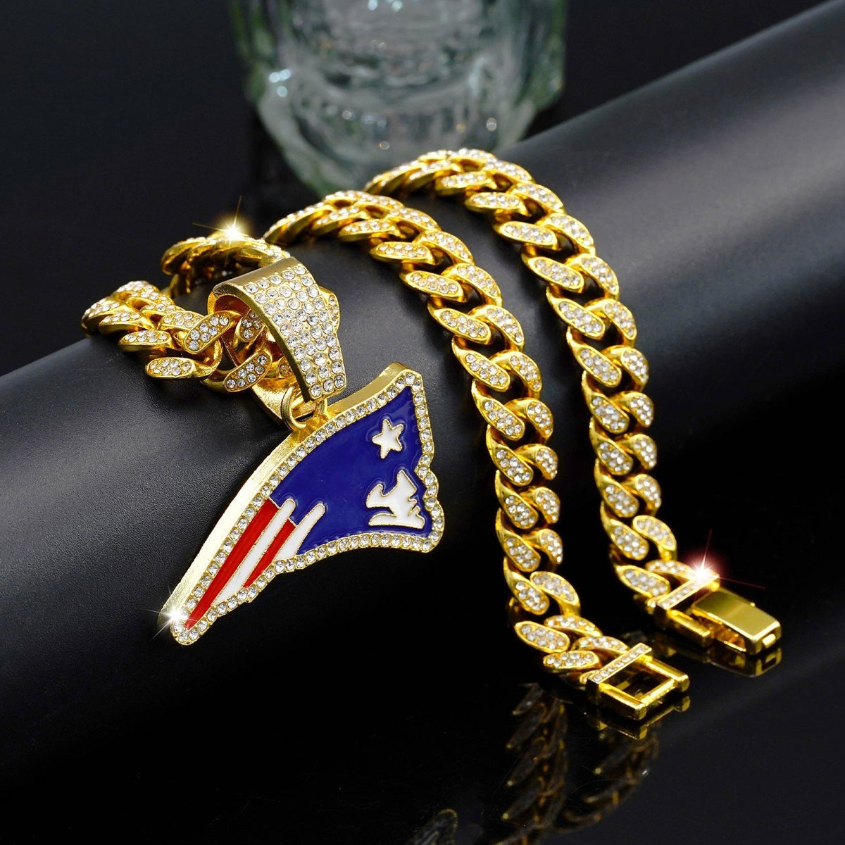🔥 LAST DAY: Up to 63% OFF – NFL Team Pride Gem Chain Necklace
