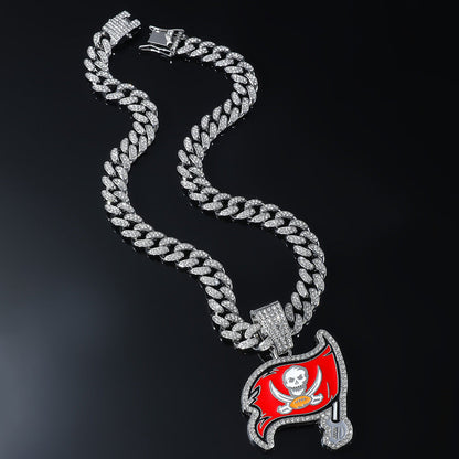 🔥 LAST DAY: Up to 63% OFF – NFL Team Pride Gem Chain Necklace