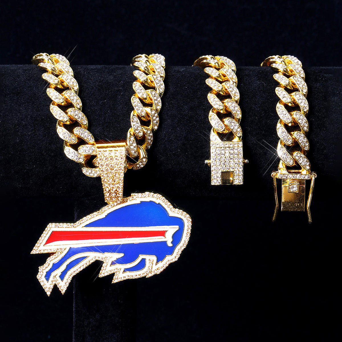 🔥 LAST DAY: Up to 63% OFF – NFL Team Pride Gem Chain Necklace