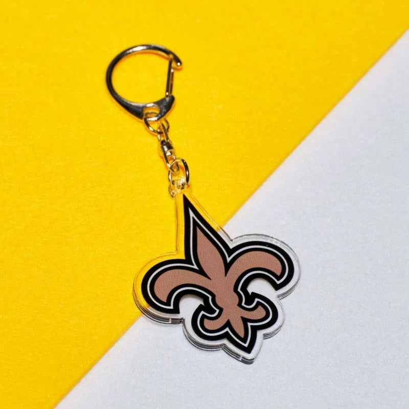 🏈 Designed for all 32 NFL teams — Team Good Luck Energy Keychain 📿🍀