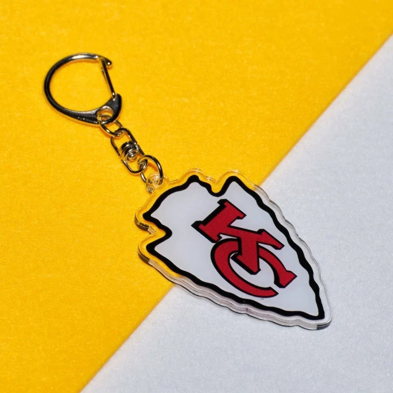 🏈 Designed for all 32 NFL teams — Team Good Luck Energy Keychain 📿🍀