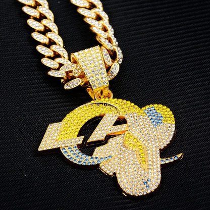 🔥 LAST DAY: Up to 63% OFF – NFL Team Pride Gem Chain Necklace