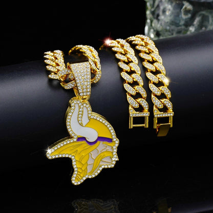 🔥 LAST DAY: Up to 63% OFF – NFL Team Pride Gem Chain Necklace