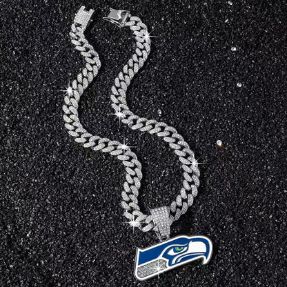 🔥 LAST DAY: Up to 63% OFF – NFL Team Pride Gem Chain Necklace