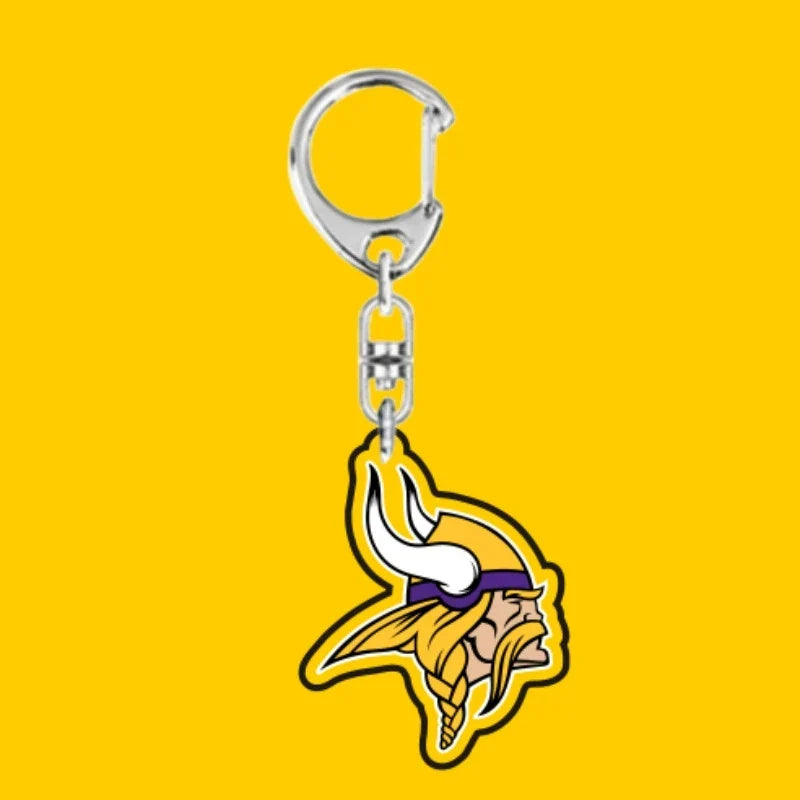 🏈 Designed for all 32 NFL teams — Team Good Luck Energy Keychain 📿🍀