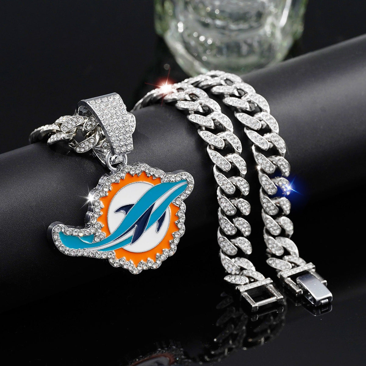 🔥 LAST DAY: Up to 63% OFF – NFL Team Pride Gem Chain Necklace