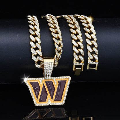 🔥 LAST DAY: Up to 63% OFF – NFL Team Pride Gem Chain Necklace