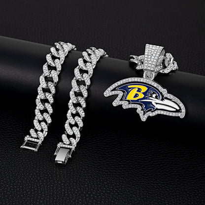 🔥 LAST DAY: Up to 63% OFF – NFL Team Pride Gem Chain Necklace