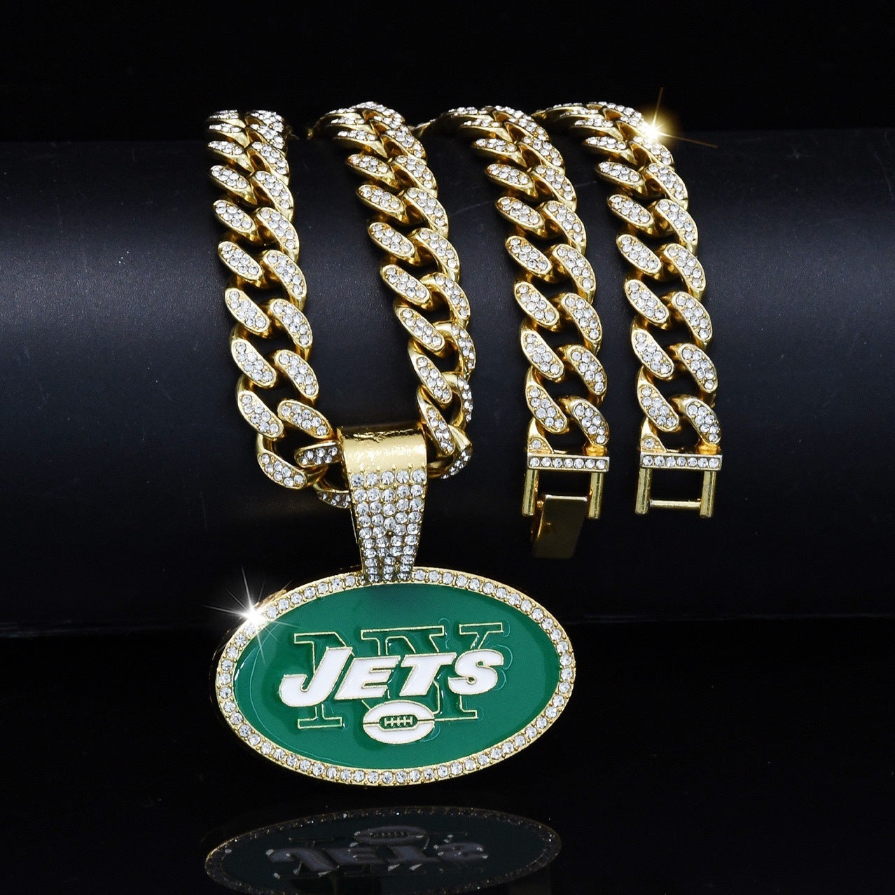 🔥 LAST DAY: Up to 63% OFF – NFL Team Pride Gem Chain Necklace