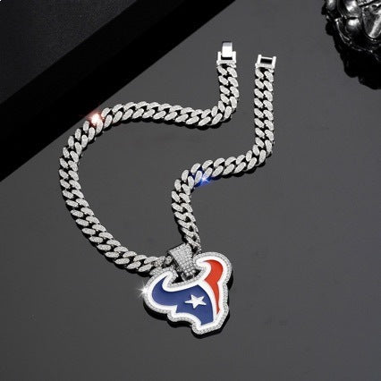 🔥 LAST DAY: Up to 63% OFF – NFL Team Pride Gem Chain Necklace