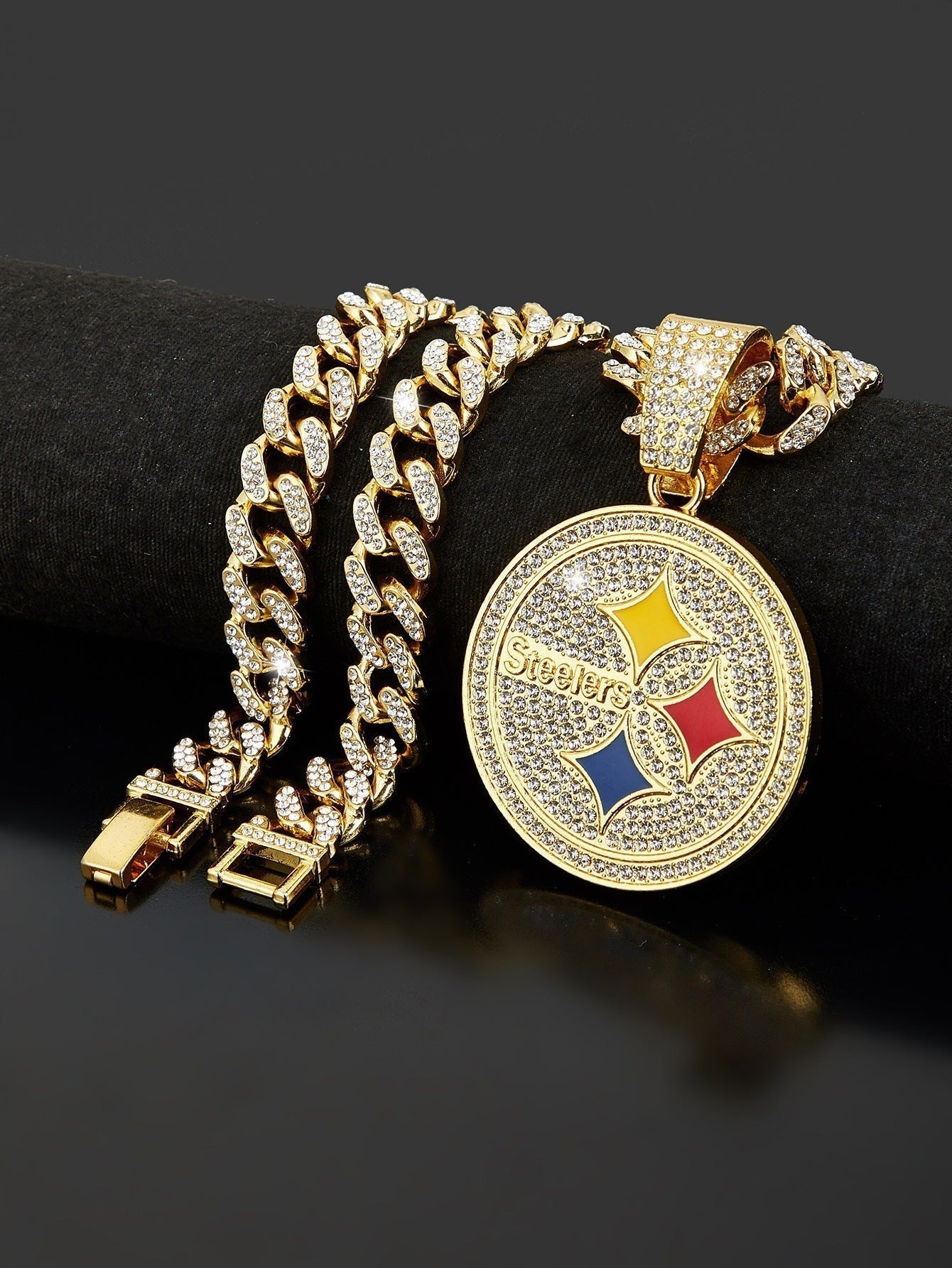 🔥 LAST DAY: Up to 63% OFF – NFL Team Pride Gem Chain Necklace