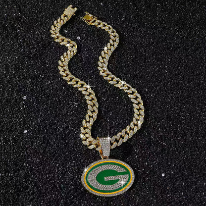 🔥 LAST DAY: Up to 63% OFF – NFL Team Pride Gem Chain Necklace