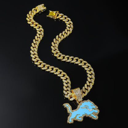🔥 LAST DAY: Up to 63% OFF – NFL Team Pride Gem Chain Necklace