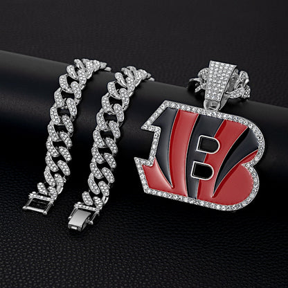 🔥 LAST DAY: Up to 63% OFF – NFL Team Pride Gem Chain Necklace