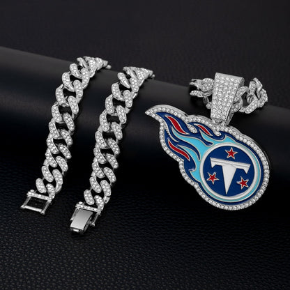 🔥 LAST DAY: Up to 63% OFF – NFL Team Pride Gem Chain Necklace