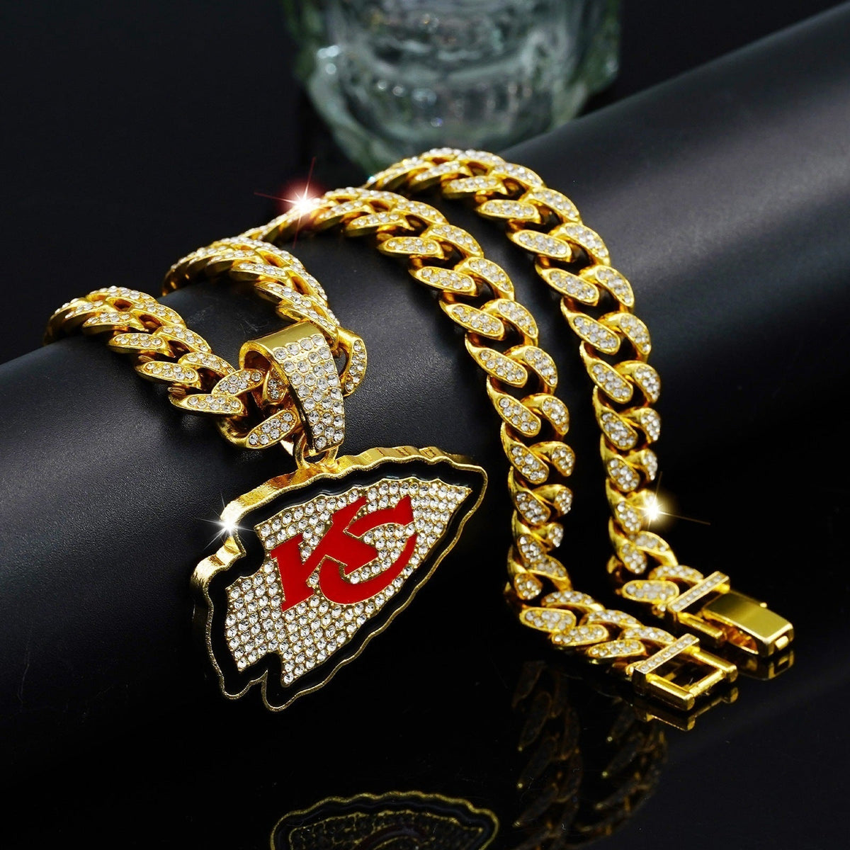 🔥 LAST DAY: Up to 63% OFF – NFL Team Pride Gem Chain Necklace