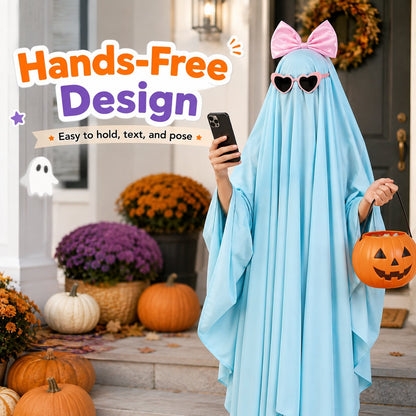 👻 The Viral Sheet Ghost Costume Set : Zero Effort, Maximum Spooky Vibe. ✨