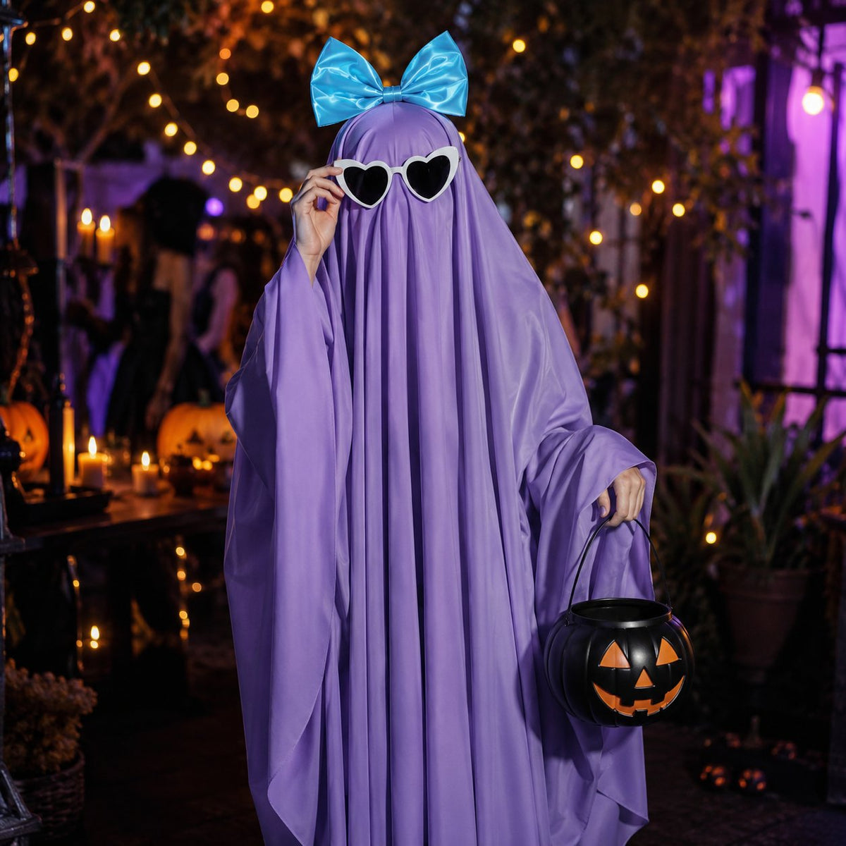 👻 The Viral Sheet Ghost Costume Set : Zero Effort, Maximum Spooky Vibe. ✨