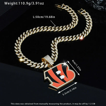 🔥 LAST DAY: Up to 63% OFF – NFL Team Pride Gem Chain Necklace